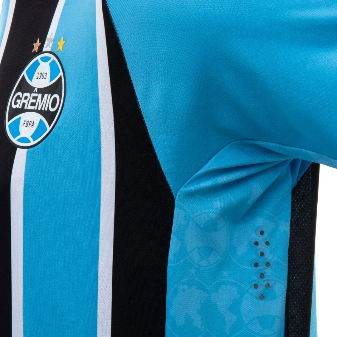 Camisa Grêmio home 25/26 manga longa