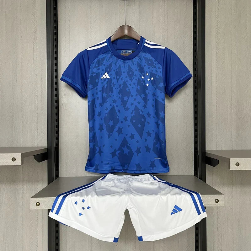 Conjunto Infantil Cruzeiro home 24/26