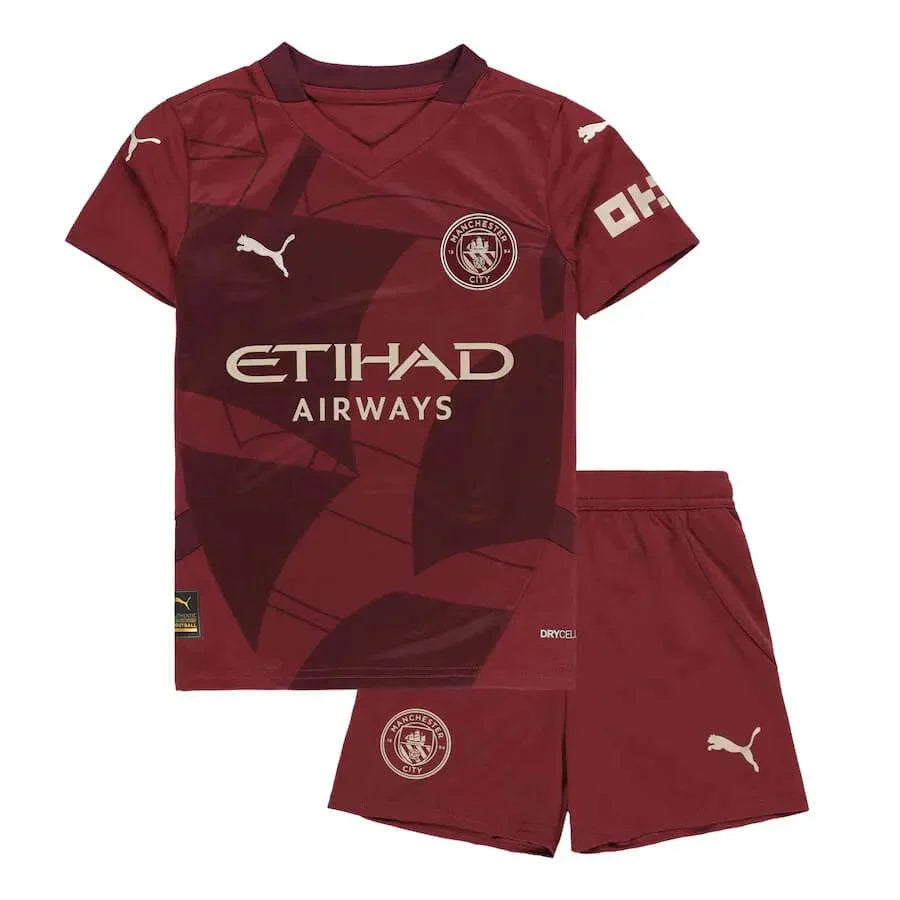 Conjunto Infantil Manchester City Third 24/25